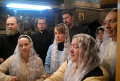 Всенощное бдение в канун Рождества Христова. Увеличить изображение. Размер файла: 180,4 Kb [800X536]