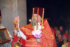 Богослужения в праздник Светлого Христова Воскресения. Увеличить изображение. Размер файла: 215,47 Kb [800X536]