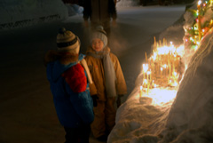 Рождественское ночное богослужение. Увеличить изображение. Размер файла: 103,67 Kb [800X536]