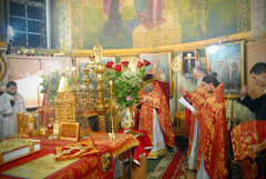 Богослужения в праздник Светлого Христова Воскресения. Увеличить изображение. Размер файла: 253,08 Kb [800X536]