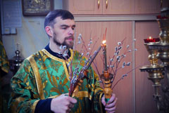 Богослужения Вербного воскресенья. Увеличить изображение. Размер файла: 124,25 Kb [800X536]