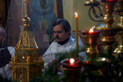 Рождественское ночное богослужение. Увеличить изображение. Размер файла: 116,83 Kb [800X536]