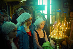 Богослужения Вербного воскресенья. Увеличить изображение. Размер файла: 110,54 Kb [800X536]