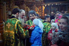 Богослужения Вербного воскресенья. Увеличить изображение. Размер файла: 138,41 Kb [800X536]