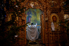 Рождественское ночное богослужение. Увеличить изображение. Размер файла: 205,16 Kb [800X536]