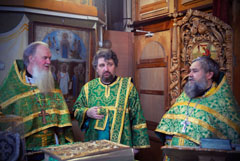 Богослужения Вербного воскресенья. Увеличить изображение. Размер файла: 154,83 Kb [800X536]