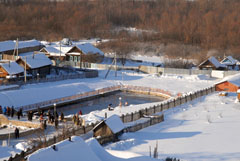 Боровецкий родник в день праздника Крещения Господня. Увеличить изображение. Размер файла: 145,82 Kb [800X536]