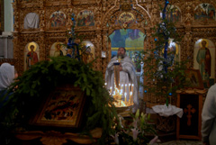 Рождественское ночное богослужение. Увеличить изображение. Размер файла: 191,15 Kb [800X536]