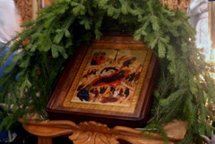 Рождественское ночное богослужение. Увеличить изображение. Размер файла: 175,61 Kb [800X536]