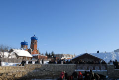 Боровецкий родник в день праздника Крещения Господня. Увеличить изображение. Размер файла: 90,87 Kb [800X536]