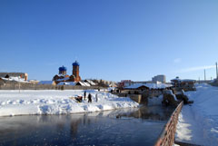 Боровецкий родник в день праздника Крещения Господня. Увеличить изображение. Размер файла: 93,52 Kb [800X536]