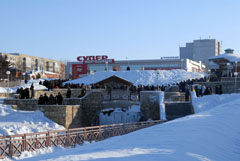 Боровецкий родник в день праздника Крещения Господня. Увеличить изображение. Размер файла: 117,33 Kb [800X536]