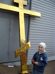 Работы по реконструкции куполов Боровецкой церкви. Увеличить изображение. Размер файла: 314,08 Kb [800X1067]