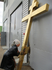 Работы по реконструкции куполов Боровецкой церкви. Увеличить изображение. Размер файла: 263,91 Kb [800X1067]