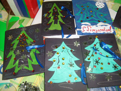 Детская воскресная школа готовиться к встрече Рождества.Увеличить изображение. Размер файла: 273,97 Kb [800X600]