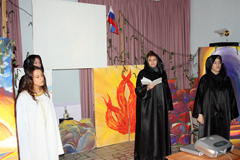 Выступление театральной студии "12". Увеличить изображение. Размер файла: 393,8 Kb [800X533]