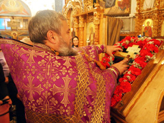 Чин Воздвижения Креста в Боровецкой церкви. Увеличить изображение. Размер файла: 619,93 Kb [800X600]