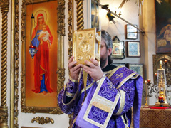 Чин Воздвижения Креста в Боровецкой церкви. Увеличить изображение. Размер файла: 590,52 Kb [800X600]