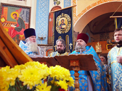 Богослужения в день Казанской иконы Божией Матери. Увеличить изображение. Размер файла: 286,95 Kb [800X600]