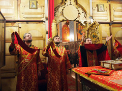 Праздник св. Димитрия Солунского в Боровецком храме. Увеличить изображение. Размер файла: 605,85 Kb [800X600]