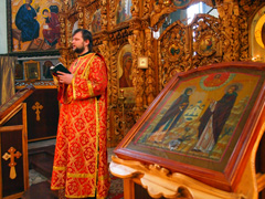 Праздник св. Димитрия Солунского в Боровецком храме. Увеличить изображение. Размер файла: 642,83 Kb [800X600]