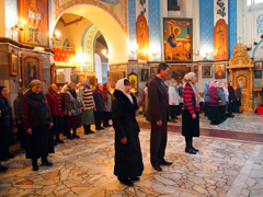 Праздник св. Димитрия Солунского в Боровецком храме. Увеличить изображение. Размер файла: 592,29 Kb [800X600]