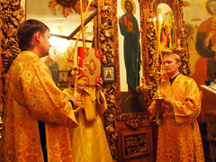 Визит Владыки в Закамское благочиние. Увеличить изображение. Размер файла:323,29 Kb [800X600]