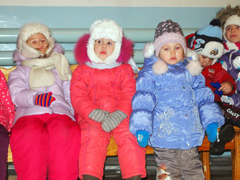 Дети детского сада посетили храм. Увеличить изображение. Размер файла: 449,05 Kb [800X600]