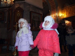 Дети детского сада посетили храм. Увеличить изображение. Размер файла: 382,05 Kb [800X600]