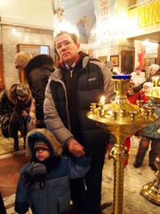 Дети детского сада посетили храм. Увеличить изображение. Размер файла: 497,78 Kb [600X800]