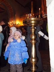 Дети детского сада посетили храм. Увеличить изображение. Размер файла: 440,37 Kb [600X800]