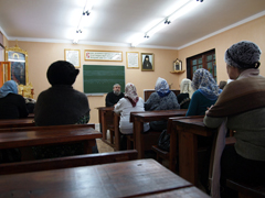 Настоятель провел собрание с работниками по храму. Увеличить изображение. Размер файла: 161,99 Kb [800X600]