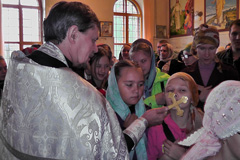 Молебен для учащихся духовных школ. Увеличить изображение. Размер файла: 421,04 Kb [800X533]