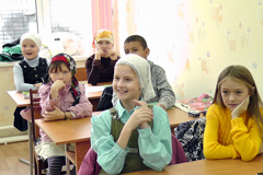 Молебен для учащихся духовных школ. Увеличить изображение. Размер файла: 398,83 Kb [800X533]