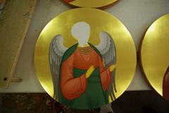 Иконы для нового иконостаса. Увеличить изображение. Размер файла: 166,19 Kb [800X536]