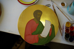 Иконы для нового иконостаса. Увеличить изображение. Размер файла: 153,77 Kb [800X536]