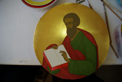 Иконы для нового иконостаса. Увеличить изображение. Размер файла: 146,54 Kb [800X536]