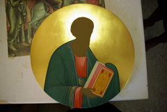 Иконы для нового иконостаса. Увеличить изображение. Размер файла: 166,34 Kb [800X536]