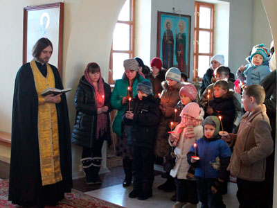 В селе Борок организован праздник для многодетных и малообеспеченных семей