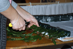 Украшение храма к празднику Рождества Христова. Увеличить изображение. Размер файла: 463,37 Kb [800X536]