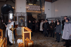 Освящение нового иконостаса. Увеличить изображение. Размер файла: 206,09 Kb [800X536]