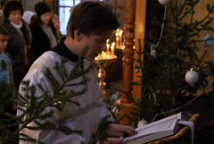 Поздняя рождественская литургия. Увеличить изображение. Размер файла: 426,41 Kb [800X536]