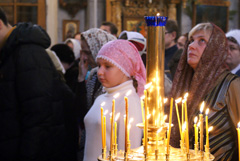 Поздняя рождественская литургия. Увеличить изображение. Размер файла: 451,32 Kb [800X536]