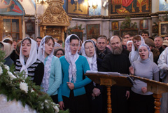 Поздняя рождественская литургия. Увеличить изображение. Размер файла: 503,76 Kb [800X536]