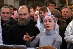 Поздняя рождественская литургия. Увеличить изображение. Размер файла: 500,98 Kb [800X536]