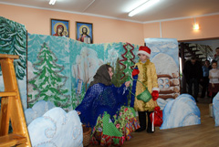 Детский рождественский утренник в соборе. Увеличить изображение. Размер файла: 490,75 Kb [800X536]