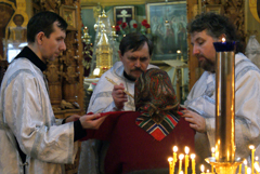 Праздник Крещения Господня в Свято-Вознесенском соборе. Увеличить изображение. Размер файла: 1070,11 Kb [1200X803]