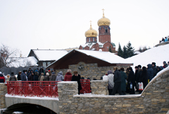 Боровецкий родник в праздник Крещения Господня. Увеличить изображение. Размер файла: 725,92 Kb [1200X803]