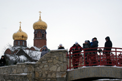 Боровецкий родник в праздник Крещения Господня. Увеличить изображение. Размер файла: 740,49 Kb [1200X803]