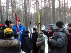 Поход на лыжную базу. Увеличить изображение. Размер файла: 528,93 Kb [800X600]